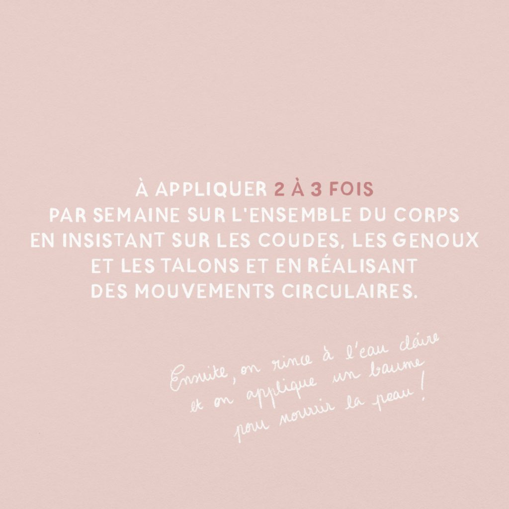 DIY : Gommage corps slide 1