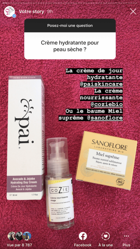 Story Instagram Boutique Vaugirard – Février 2020 slide 1