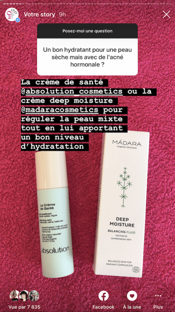 Story Instagram Boutique Vaugirard – Février 2020 slide 3