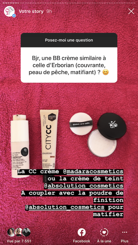 Story Instagram Boutique Vaugirard – Février 2020 slide 4