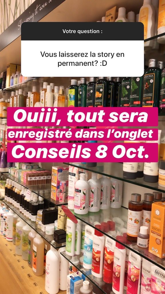Story Instagram Boutique Poteau – Octobre 2019 slide 25