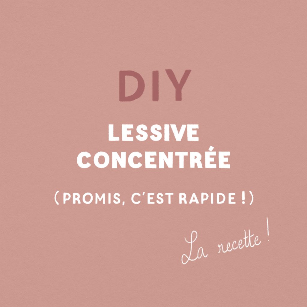 DIY : Lessive concentrée slide