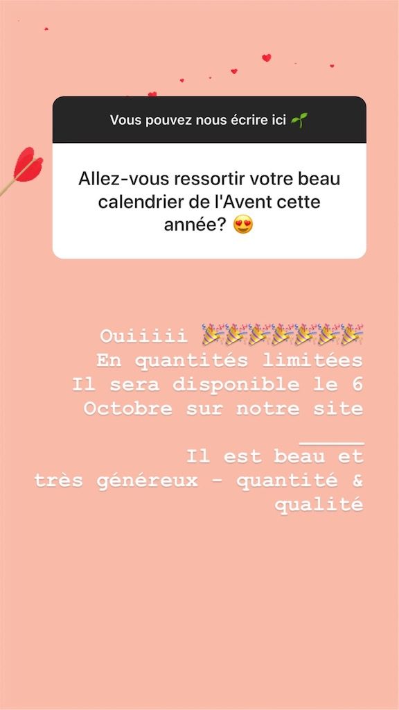 Story Instagram Boutique Archives – Septembre 2019 slide 11