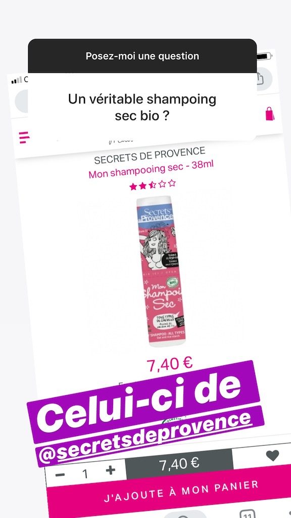 Story Instagram Boutique Archives – Septembre 2019 slide 17