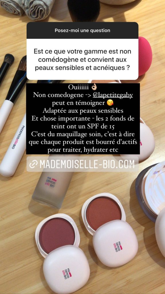 FAQ – Make-up Mademoiselle bio slide 9
