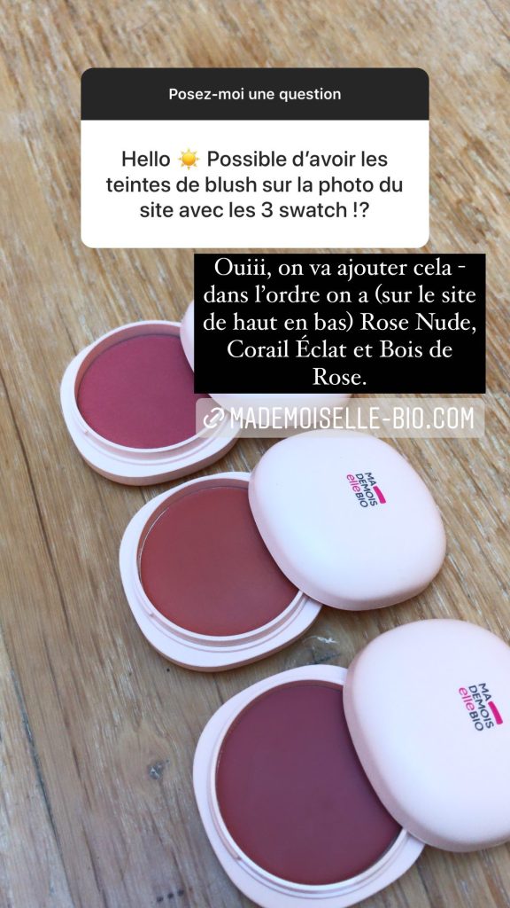 FAQ – Make-up Mademoiselle bio slide 11