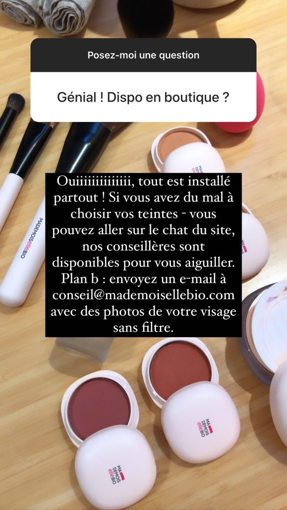 FAQ – Make-up Mademoiselle bio slide 1