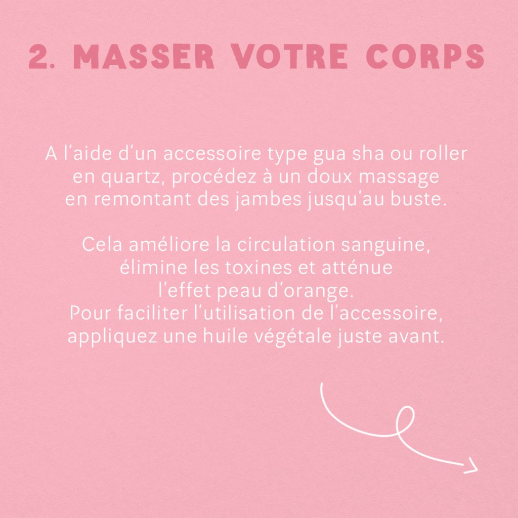Guide : Routine raffermissante slide 2