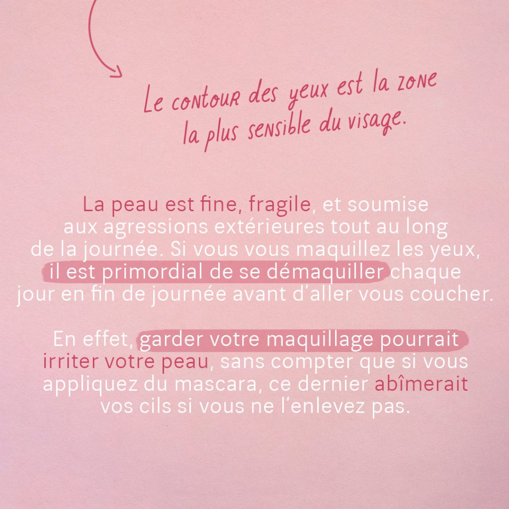 Guide : Pourquoi utiliser un démaquillant pour les yeux ? slide 1