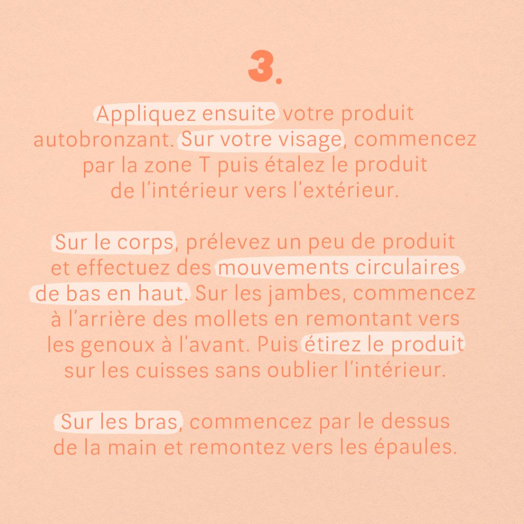 Guide : Comment bien appliquer un autobronzant ? slide 6