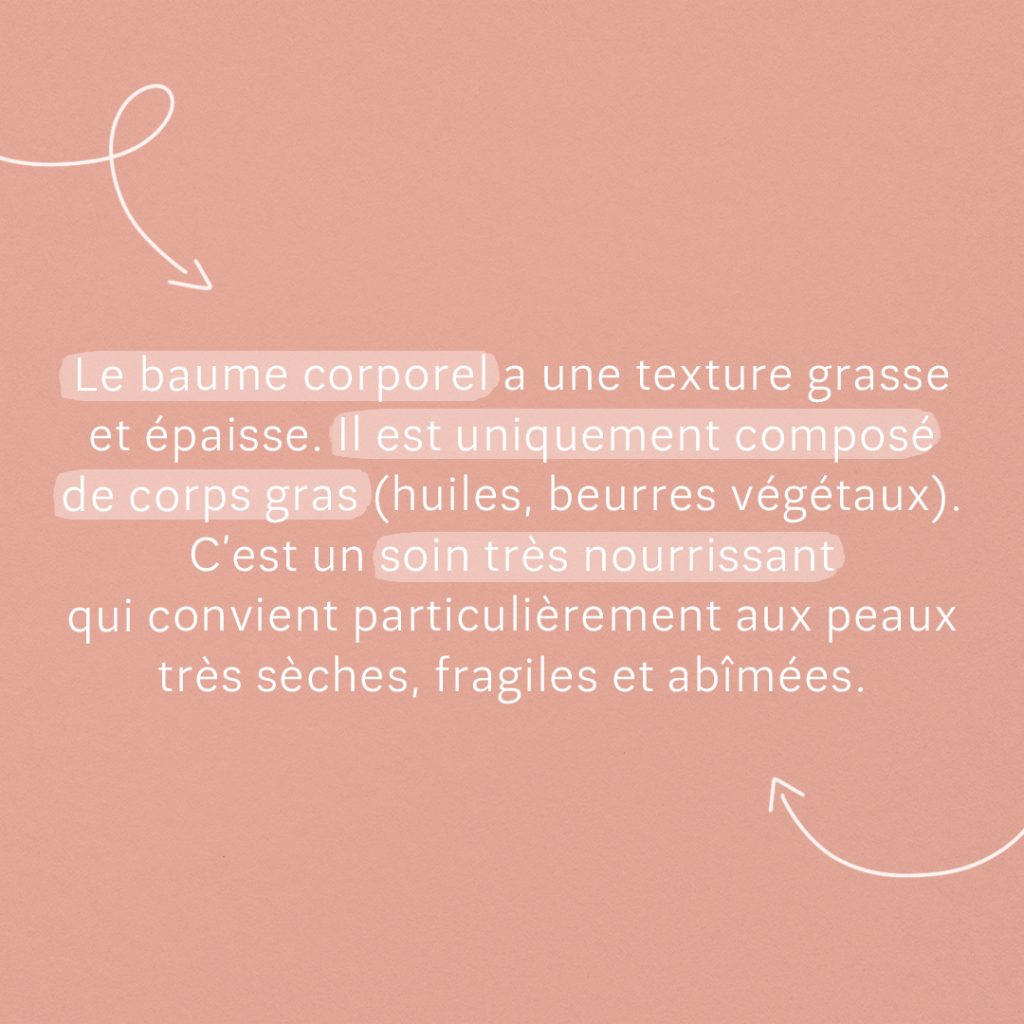 Guide : Quelles différences entre un baume et un lait corporel ? slide 2