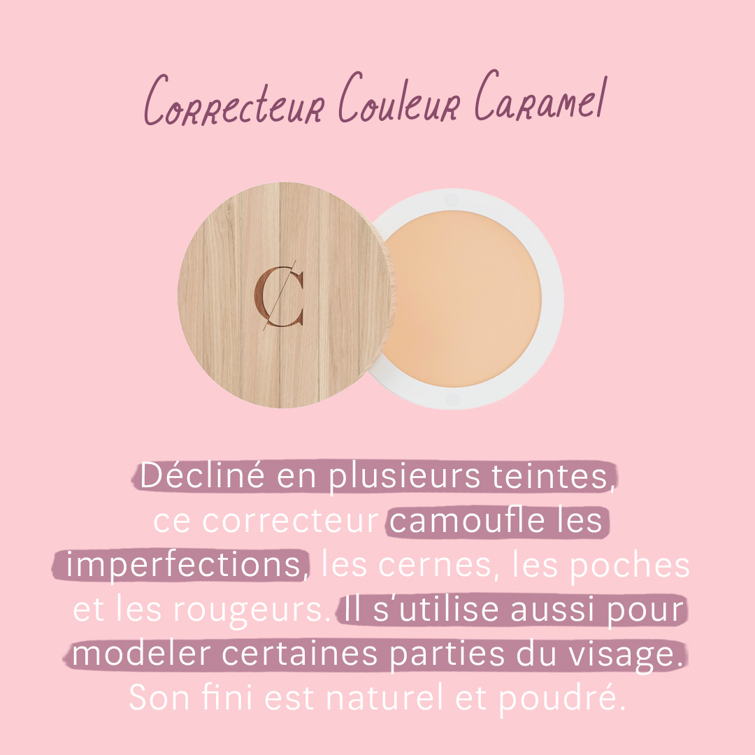 correcteur couleur caramel