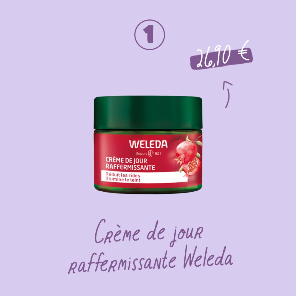 crème de jour raffermissante weleda
