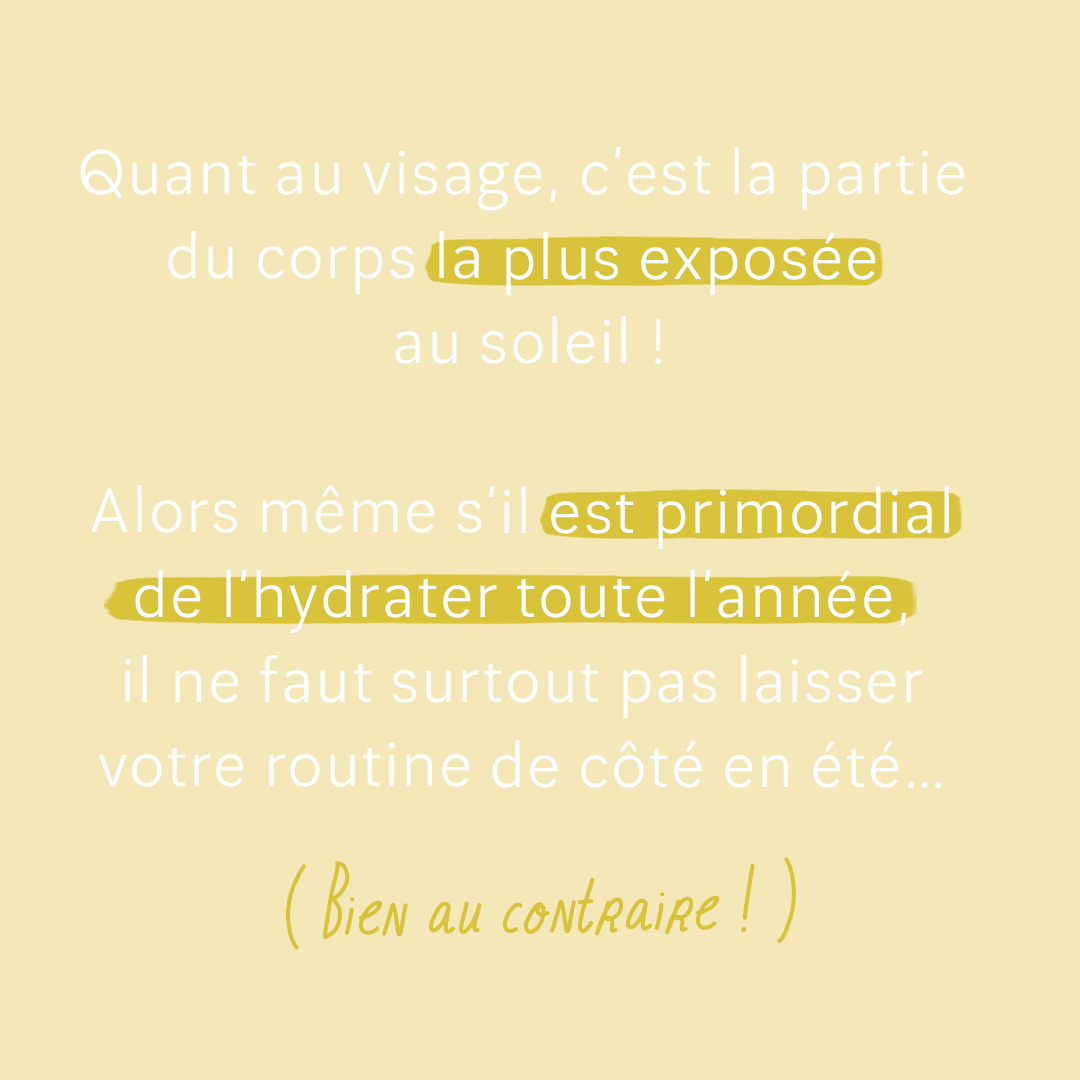 conseil hydratation de la peau