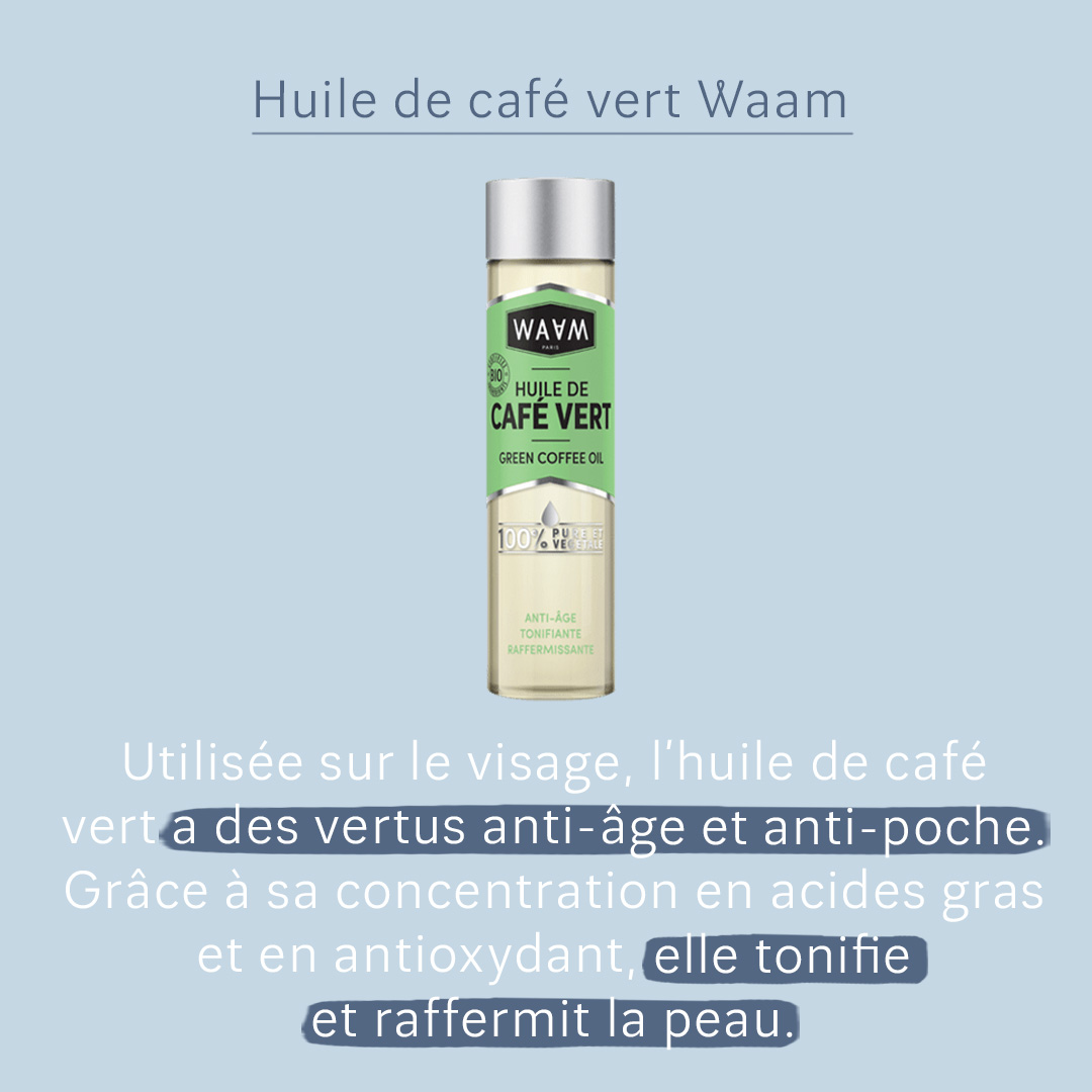 huile de café vert waam
