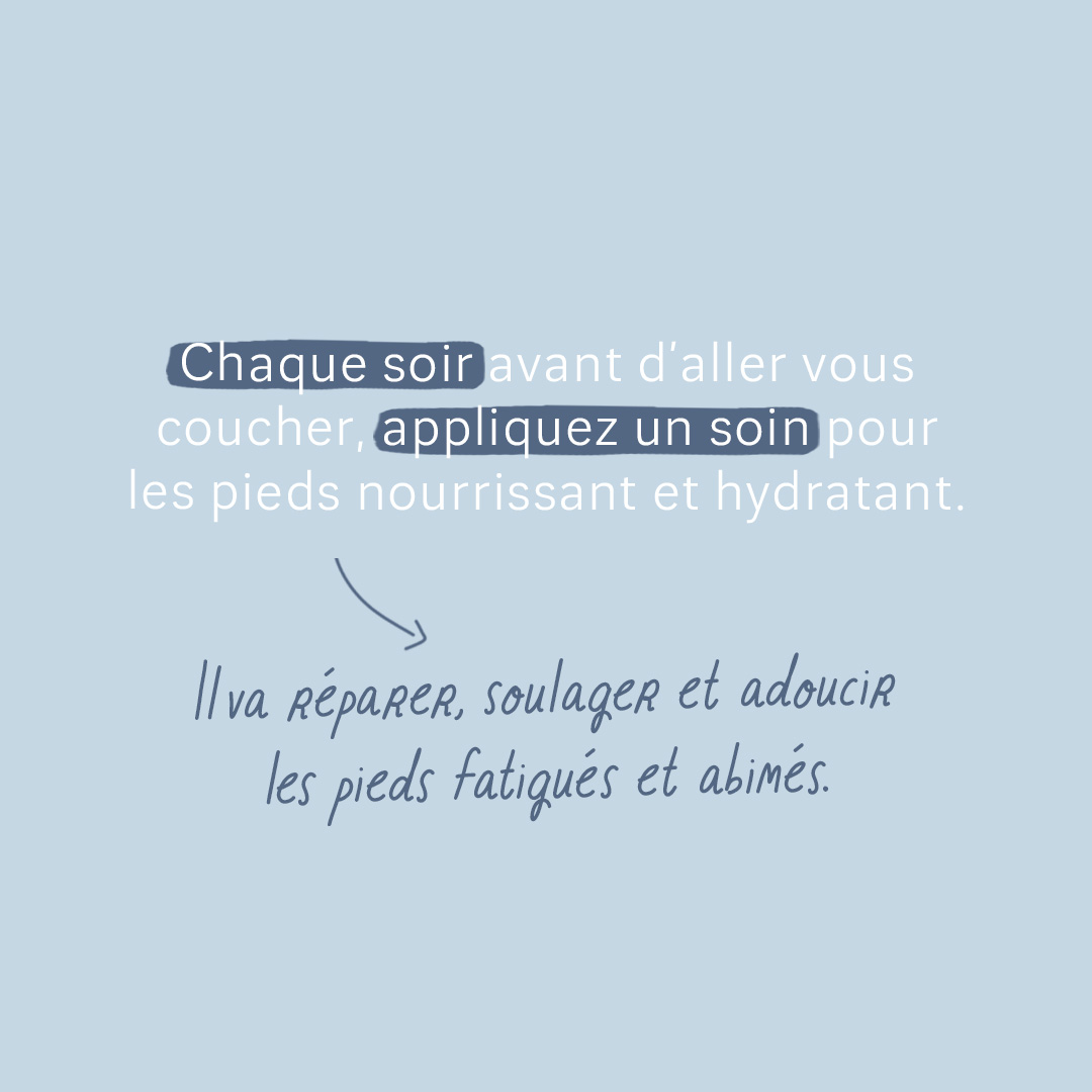 conseils pour les pieds