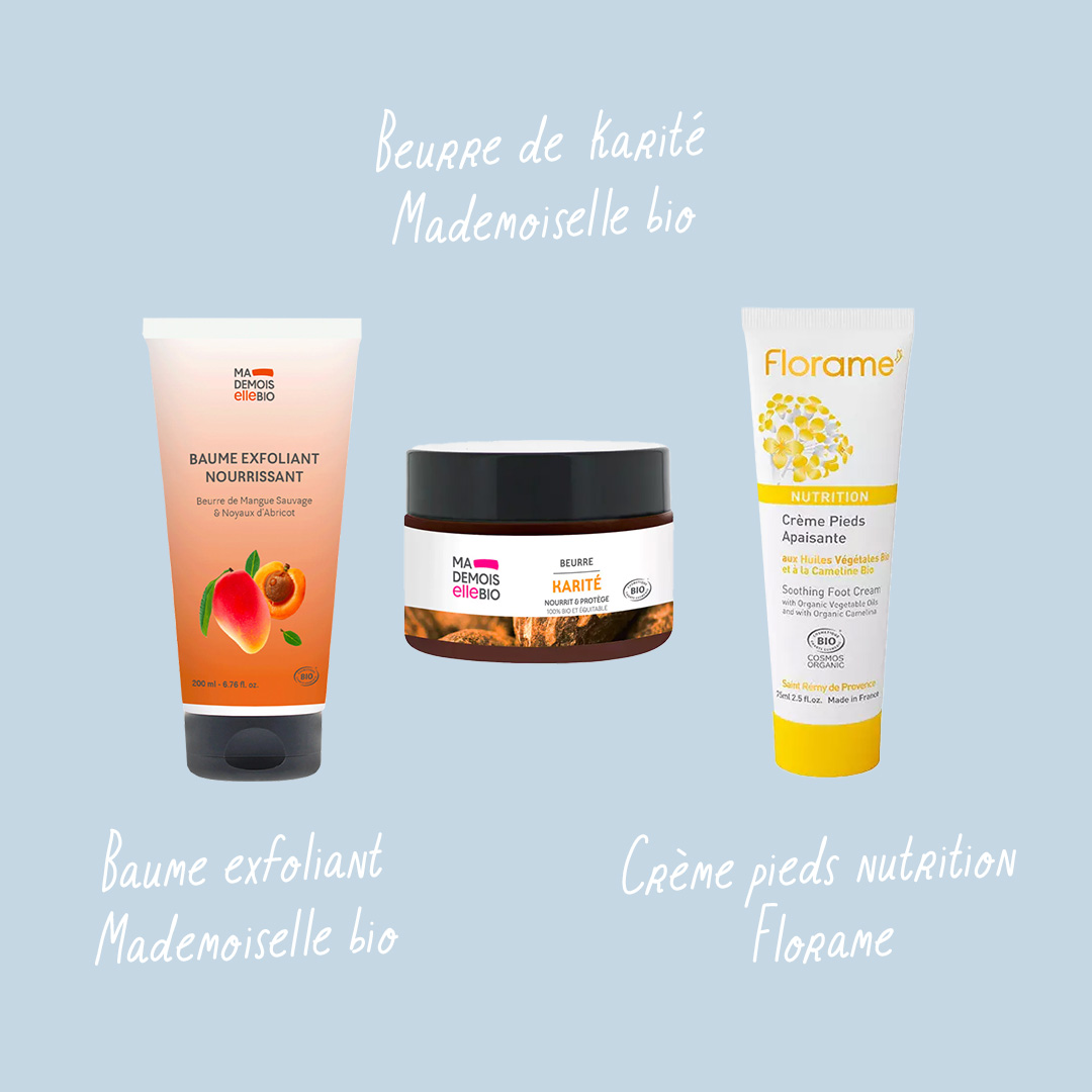 produits pour les pieds