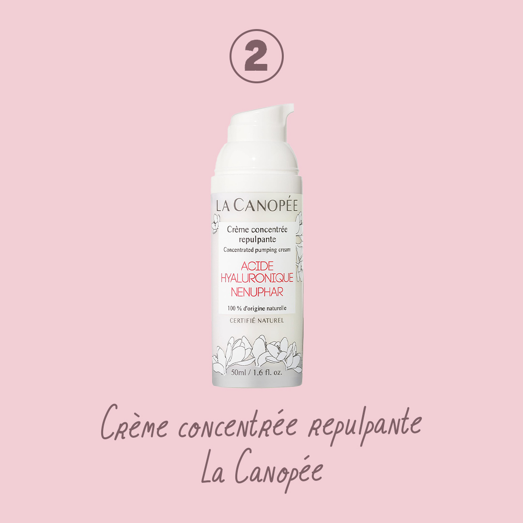 crème concentrée repulpante la canopée