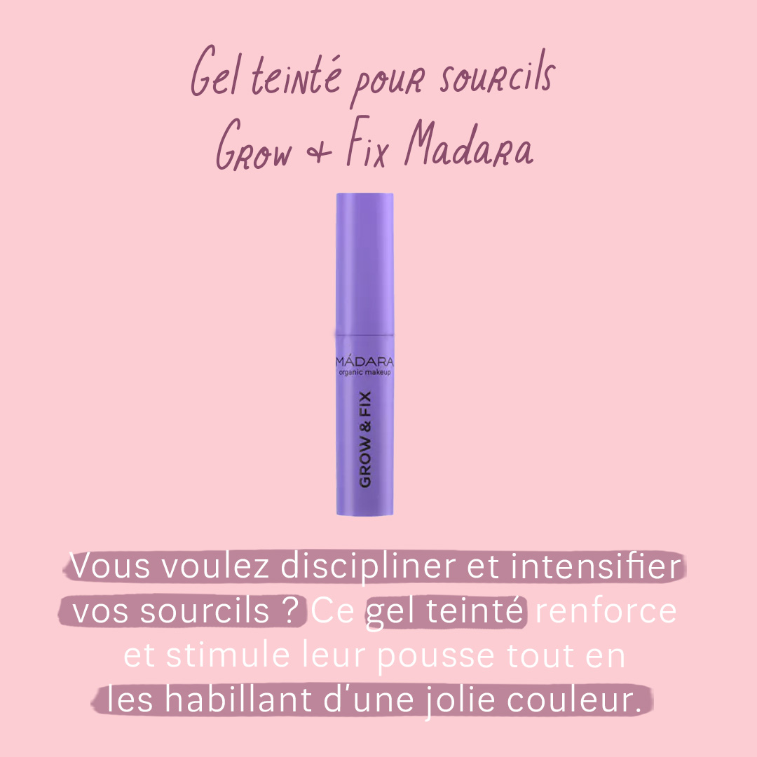 gel teinté sourcils madara