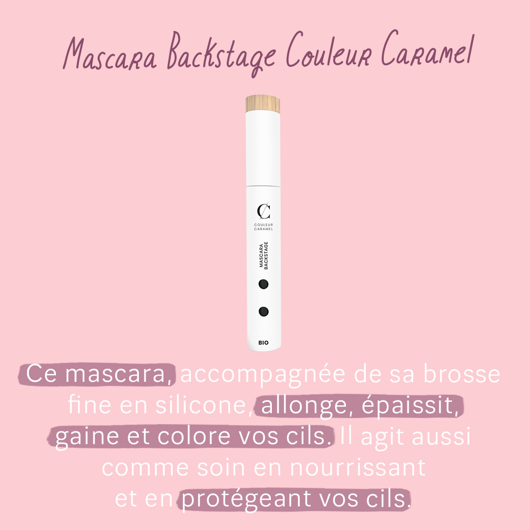 mascara backstage couleur caramel
