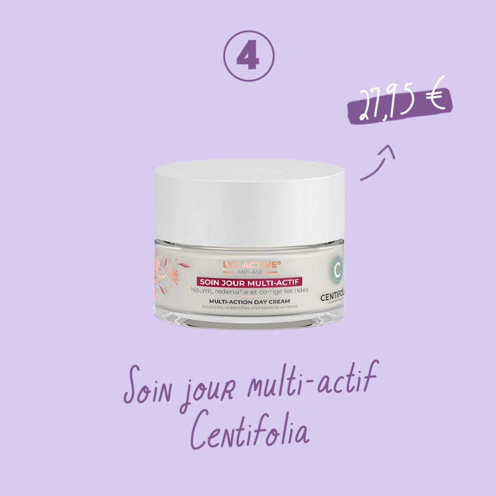 soin de jour multi actif centifolia