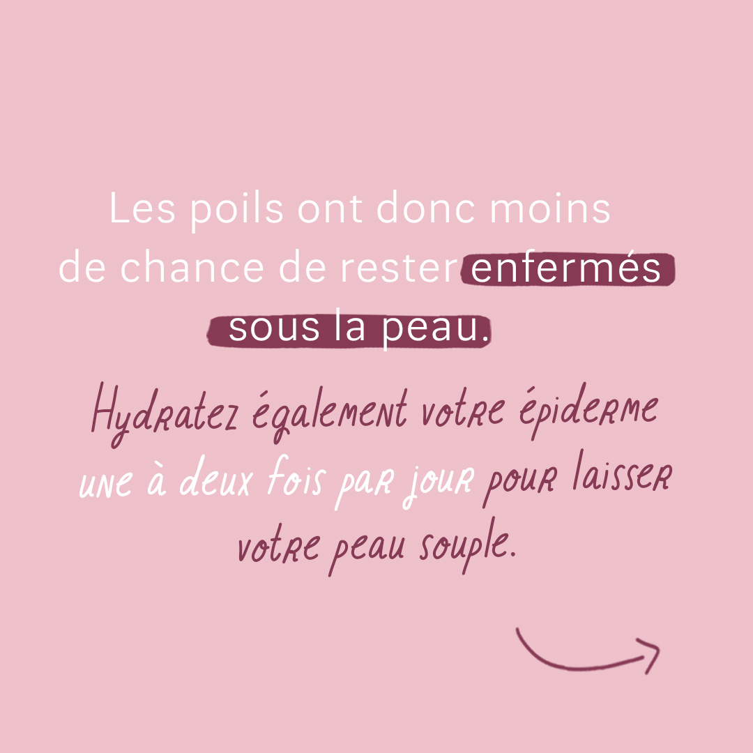 conseils poils incarnés