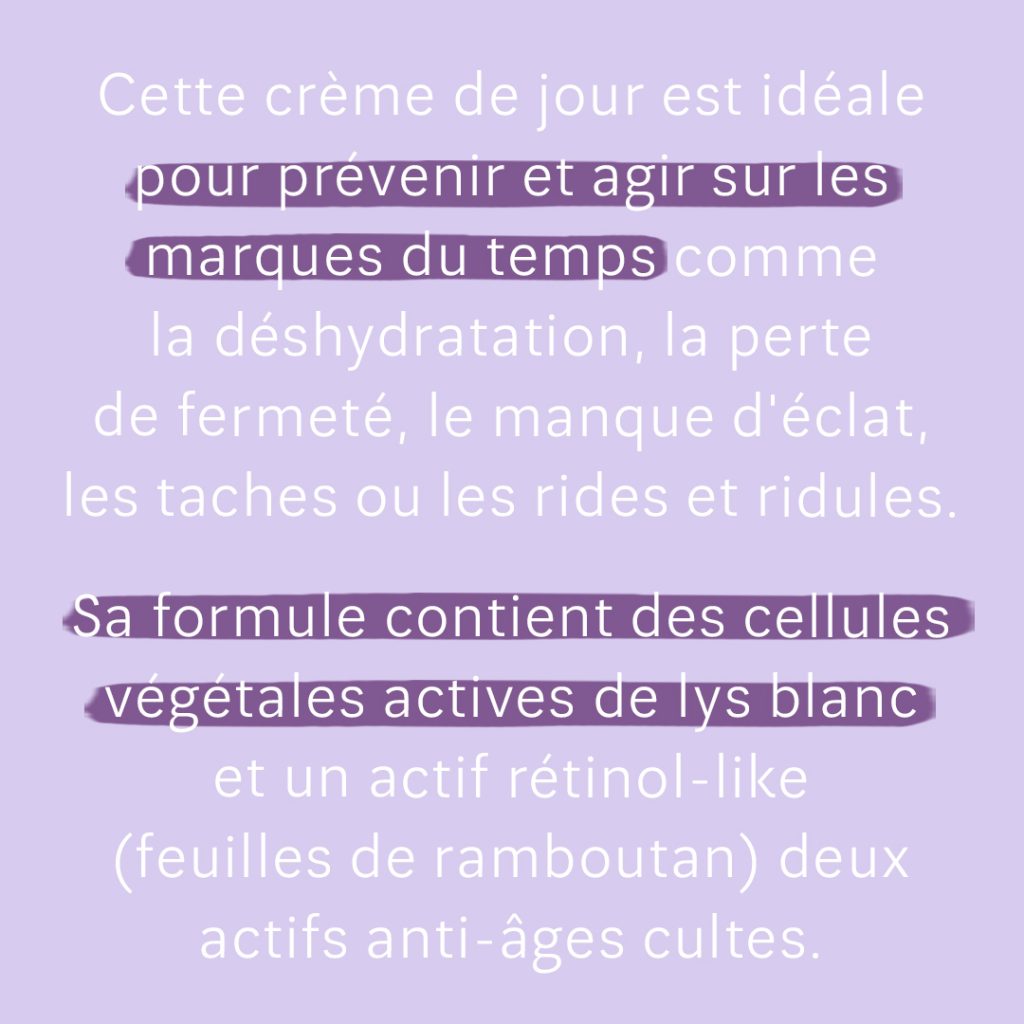 description soin de jour multi actif centifolia