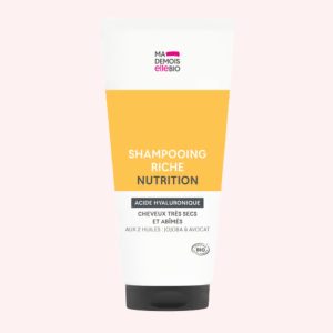 shampoing riche mademoiselle bio pour cheveux réparés