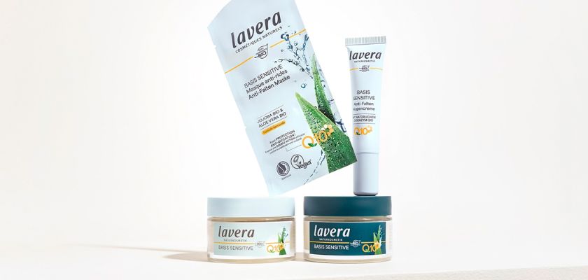 Q10 basis sensitiv : la nouvelle génération de soins anti-âge Lavera